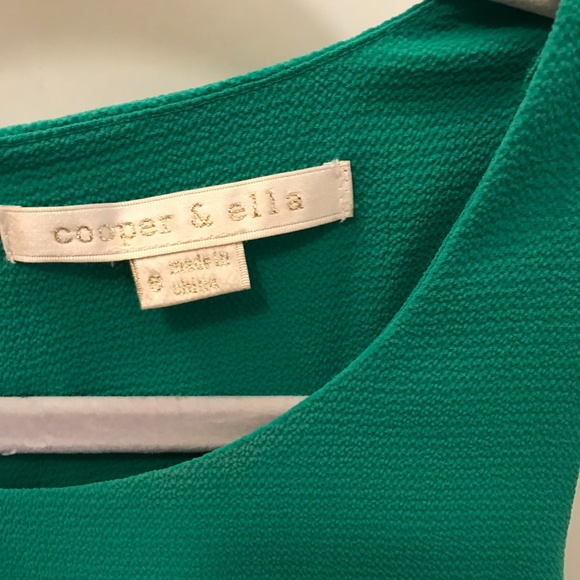 NWT! Cooper & Ella Sleeveless Layered Cami - Green - Picture 3 of 6